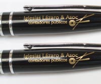Set de bolígrafos en estuche